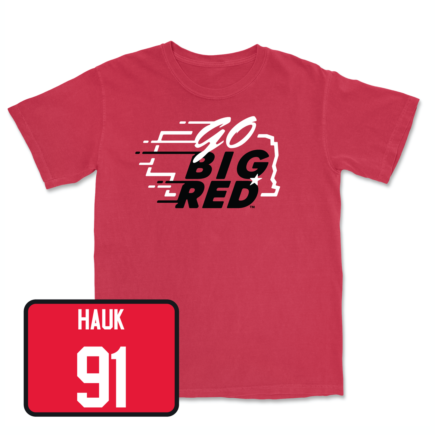 Red Women's Soccer GBR Tee Youth Large / Sami Hauk | #91