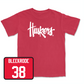 Red Football Huskers Tee 4 Small / Timmy Bleekrode | #38
