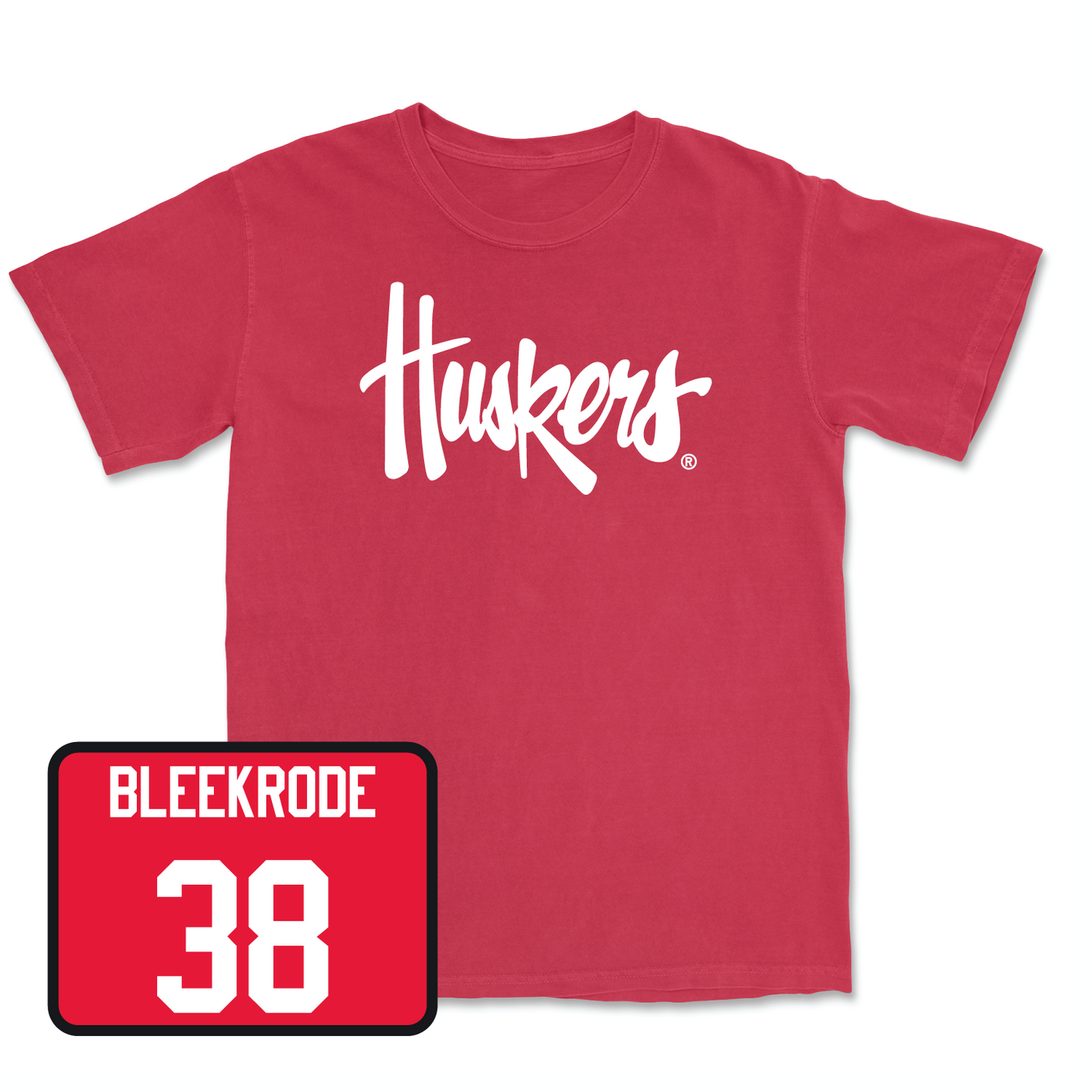 Red Football Huskers Tee 4 Medium / Timmy Bleekrode | #38
