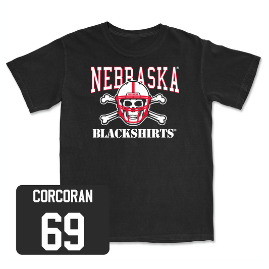 Black Football Blackshirts Tee Youth Small / Turner Corcoran | #69