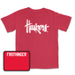 Red Wrestling Huskers Tee Small / Tanner Frothinger | #141