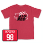 Red Football GBR Tee Small / Will DePooter | #98