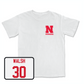 White Baseball Comfort Colors Tee 2X-Large / Will Walsh | #30