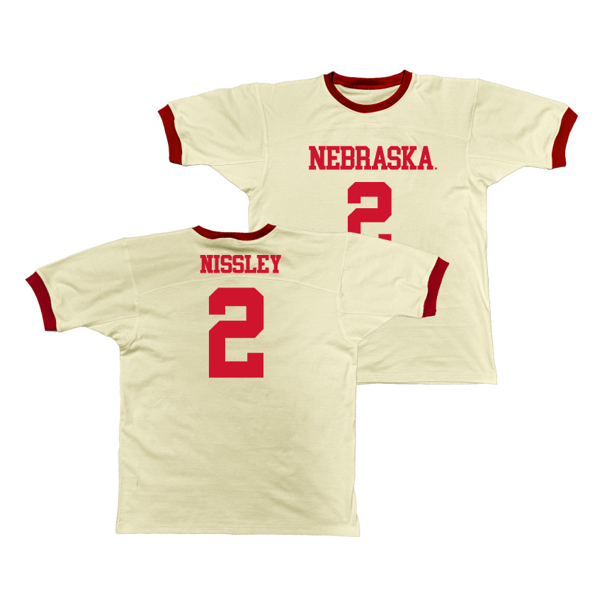 Nebraska Retro Ringer Tee - Logan Nissley | #2