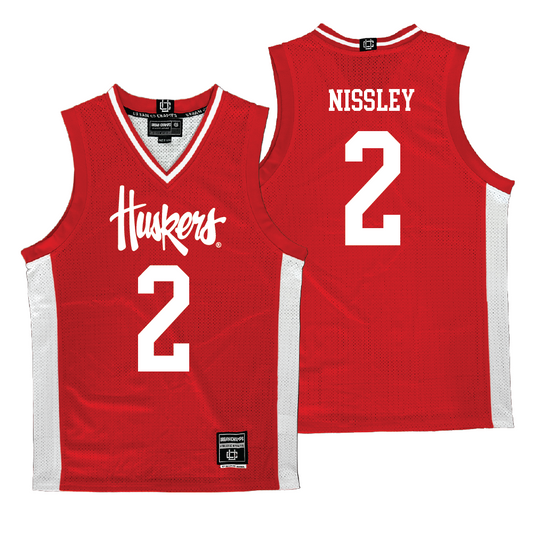 Nebraska Women's Basketball Red Jersey - Logan Nissley | #2