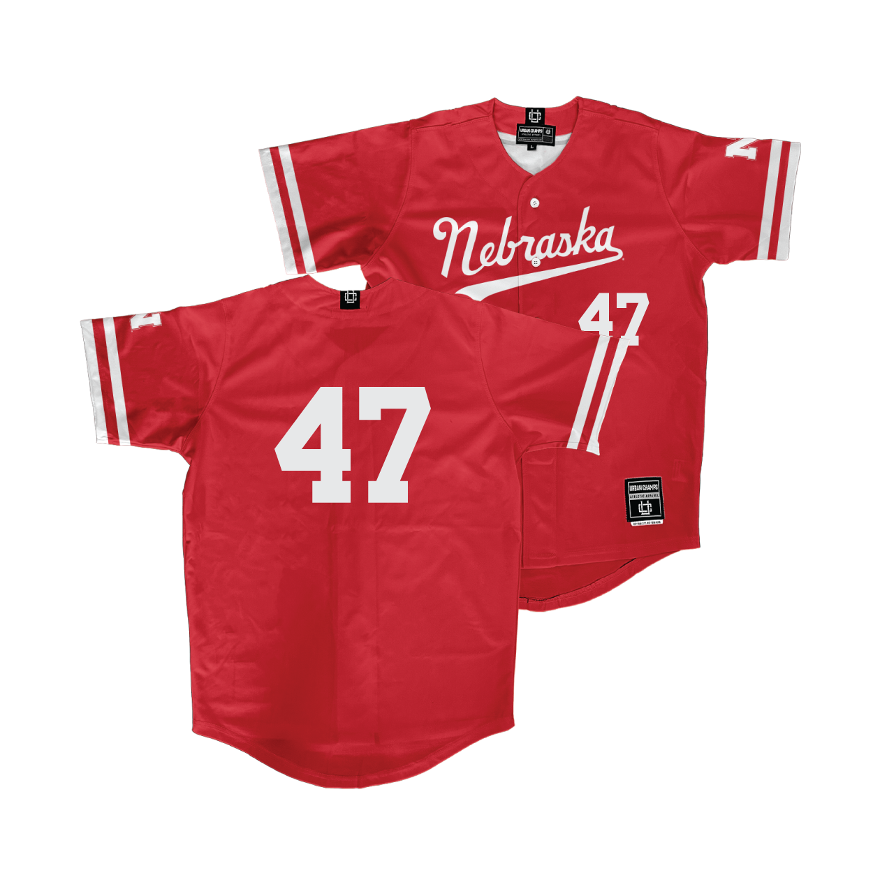 Nebraska Baseball Red Jersey  - Colin Nowaczyk