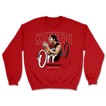 EXCLUSIVE DROP: Nebraska Women's Volleyball Retro Crewneck