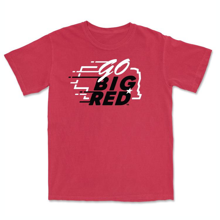 Red Women's Volleyball GBR Tee - Bergen Reilly