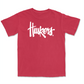 Red Softball Huskers Tee - Abbie Squier