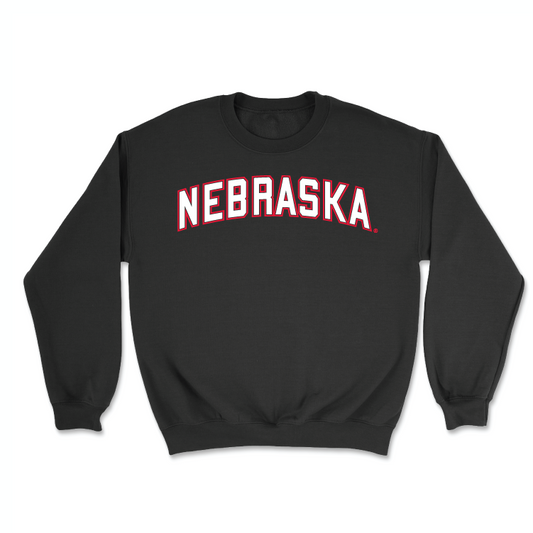 Football Black Nebraska Crew - Nash Hutmacher