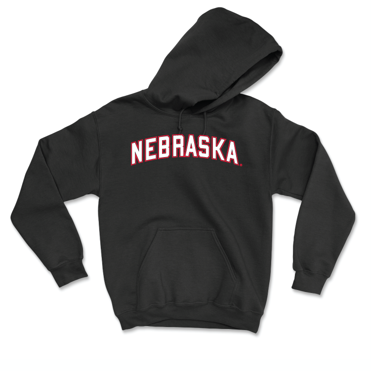 Baseball Black Nebraska Hoodie - Drew Christo