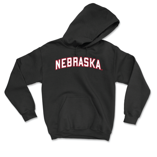 Football Black Nebraska Hoodie - Nash Hutmacher