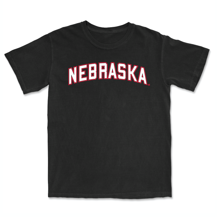 Football Black Nebraska Tee - Tyler Knaak