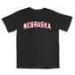 Women's Basketball Black Nebraska Tee - Kendall Moriarty