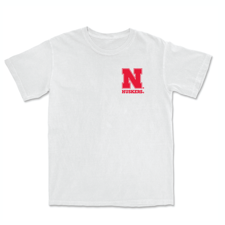 Football White Comfort Colors Tee - Koby Bretz