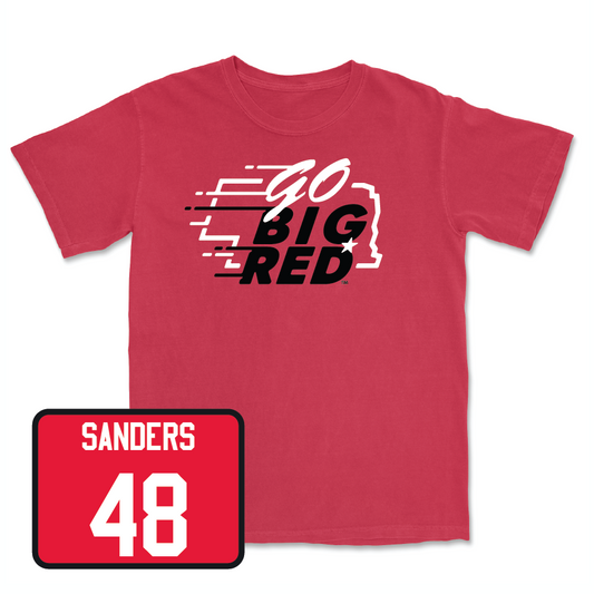 Red Baseball GBR Tee - Rans Sanders