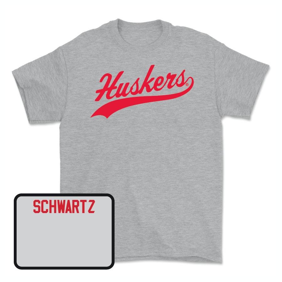 Sport Grey Track & Field Script Tee - Brett Schwartz