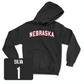 Baseball Black Nebraska Hoodie - Riley Silva