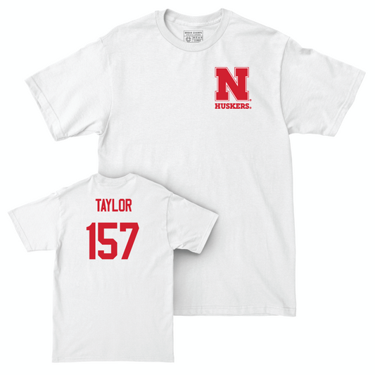 Wrestling White Comfort Colors Tee - Antrell Taylor