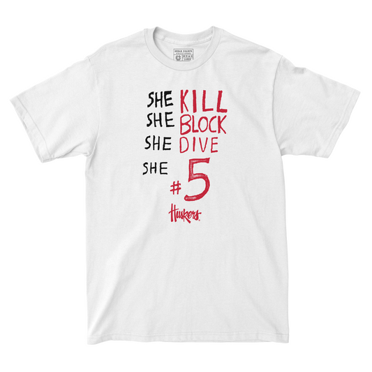 EXCLUSIVE RELEASE: Rebekah Allick Block, Kill, Dive, #5 White Tee