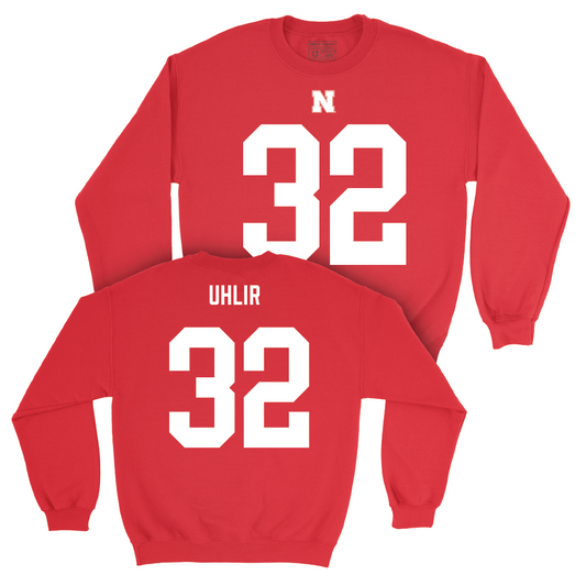 Nebraska Football Red Shirsey Crew  - Trent Uhlir