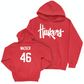 Red Football Huskers Hoodie  - Derek Wacker