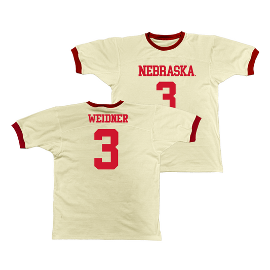 Nebraska Retro Ringer Tee - Allison Weidner | #3