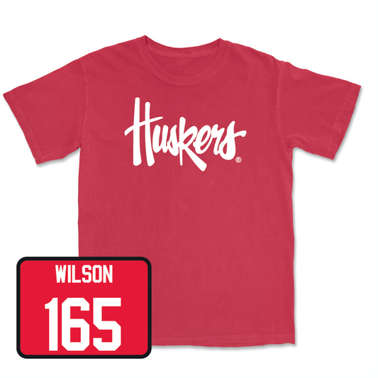 Red Wrestling Huskers Tee - Bubba Wilson