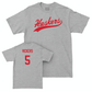 Sport Grey Softball Script Tee  - Macie Vickers