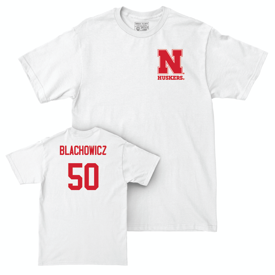 Baseball White Comfort Colors Tee  - Gavin Blachowicz