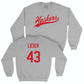 Sport Grey Baseball Script Crew  - Aiden Lieser