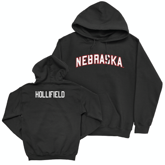 Women's Gymnastics Black Nebraska Hoodie  - Lauren Hollifield