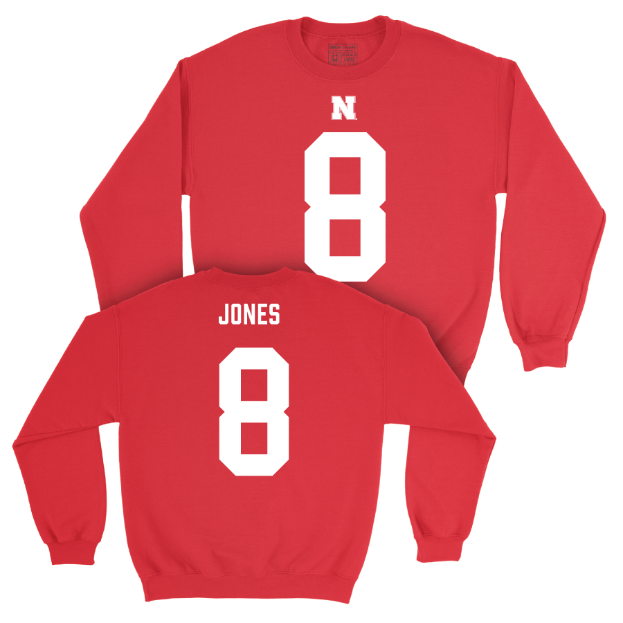 Nebraska Football Red Shirsey Crew  - Christian Jones