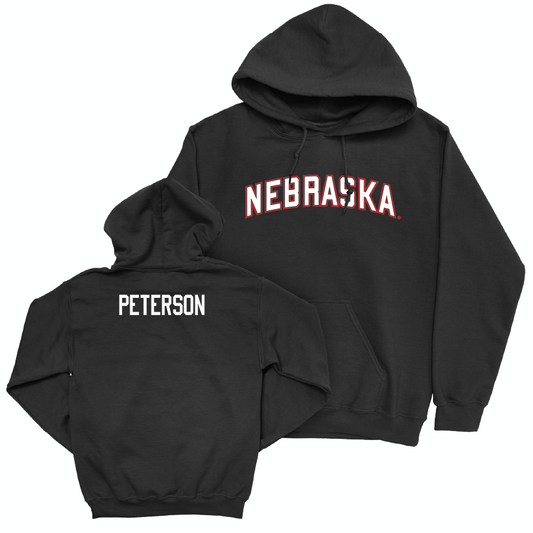 Women's Gymnastics Black Nebraska Hoodie  - Molly Peterson