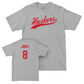 Sport Grey Football Script Tee  - Christian Jones