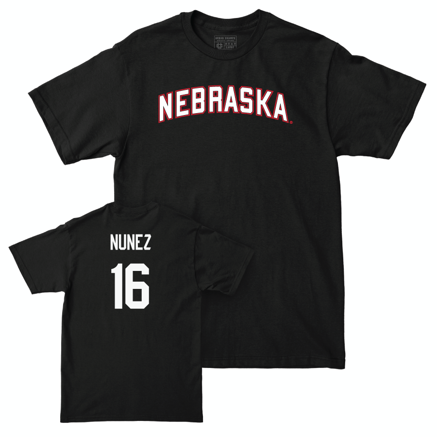 Baseball Black Nebraska Tee  - Devin Nunez