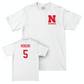 Softball White Comfort Colors Tee  - Macie Vickers