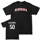 Baseball Black Nebraska Tee  - Gavin Blachowicz