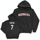 Softball Black Nebraska Hoodie  - Ava Kuszak