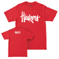 Red Women's Gymnastics Huskers Tee  - Reese Baker